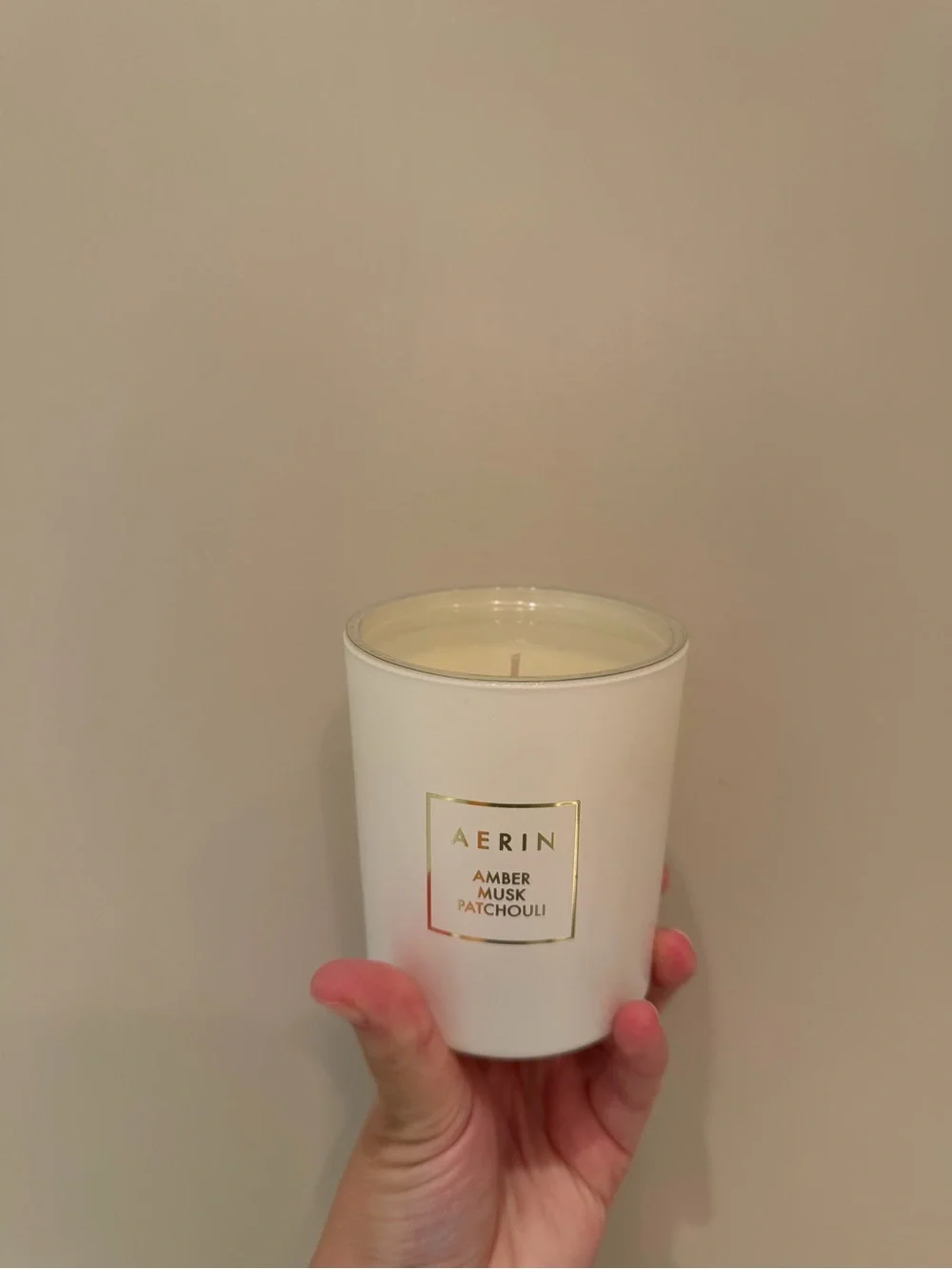 Aerin Amber Musk Patchouli Boxed Candle